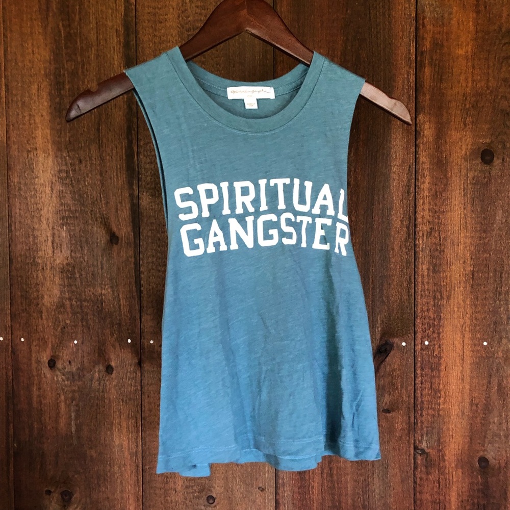 Spiritual Gangster yoga top